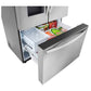 Lg LRFXC2606S 26 Cu. Ft. Smart Counter-Depth Max Refrigerator With Dual Ice Makers