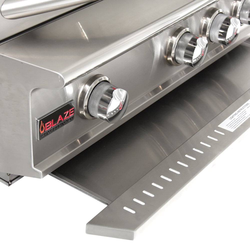 Blaze Grills BLZ3PRONG Blaze Professional 34-Inch 3 Burner Built-In Gas Grill With Rear Infrared Burner, With Fuel Type - Natural Gas