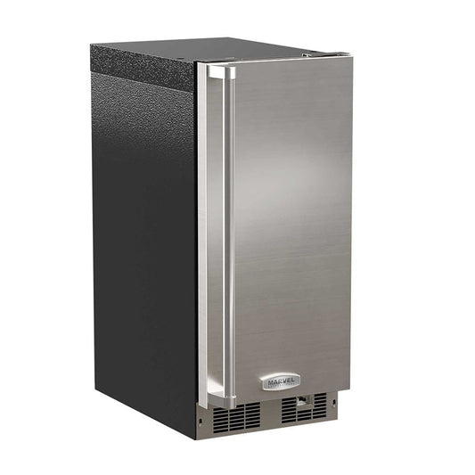 Marvel MP15CPS3RS 15-In Professional Built-In Clear Ice Machine With Pump With Door Style - Stainless Steel, Door Swing - Right, Pump - Yes