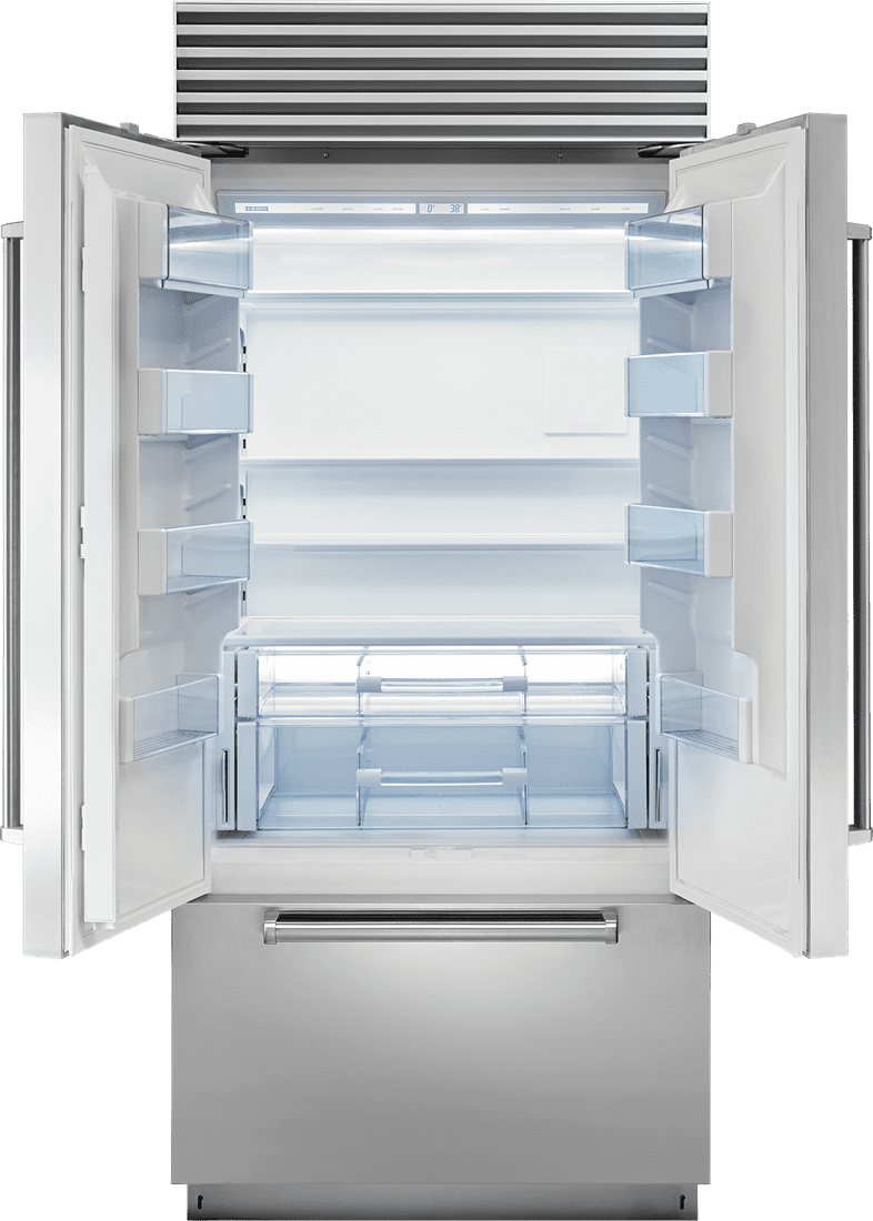 Sub-Zero BI36UFDIDSPH 36" Classic French Door Refrigerator/Freezer With Internal Dispenser