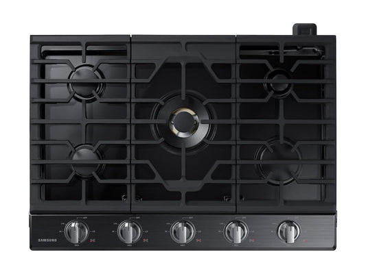 Samsung NA30N7755TG 30" Gas Cooktop With 22K Btu Dual Power Burner In Black Stainless Steel
