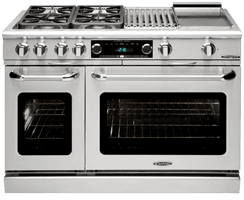 Capital CSB484BG Connoisseurian 48" Dual Fuel Self Clean Range