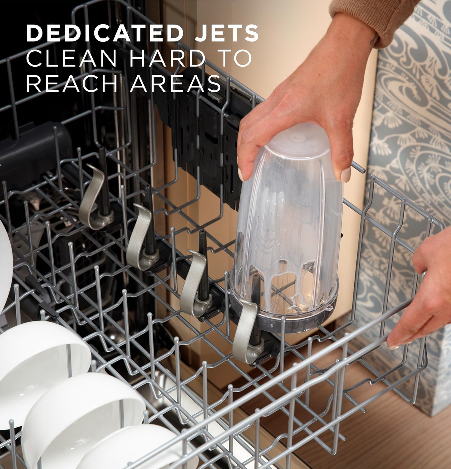 Ge Appliances GDP670SGVBB Ge® Top Control With Stainless Steel Interior Dishwasher With Sanitize Cycle