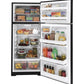 Hotpoint HPS18BTNRBB Hotpoint® 17.5 Cu. Ft. Recessed Handle Top-Freezer Refrigerator