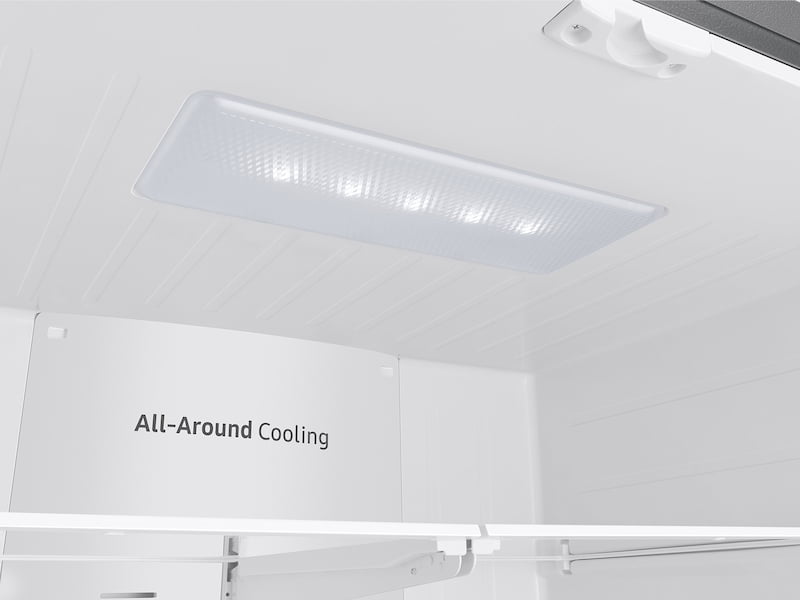 Samsung RF28T5101SR 28 Cu. Ft. Large Capacity 3-Door French Door Refrigerator With Internal Water Dispenser In Stainless Steel