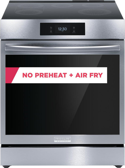 Frigidaire GCFI3060BF Frigidaire Gallery 30" Front Control Induction Range With Total Convection