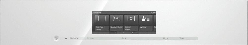 Miele H6800BMWH H 6800 Bm 24 Inch Speed Oven The All-Rounder That Fulfils Every Desire.- Brilliant White