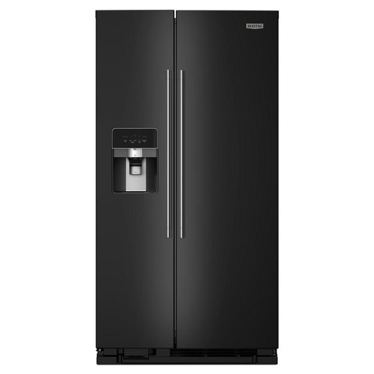 Maytag MRSF4036PB 36-Inch Wide Side-By-Side Refrigerator - 25 Cu. Ft.