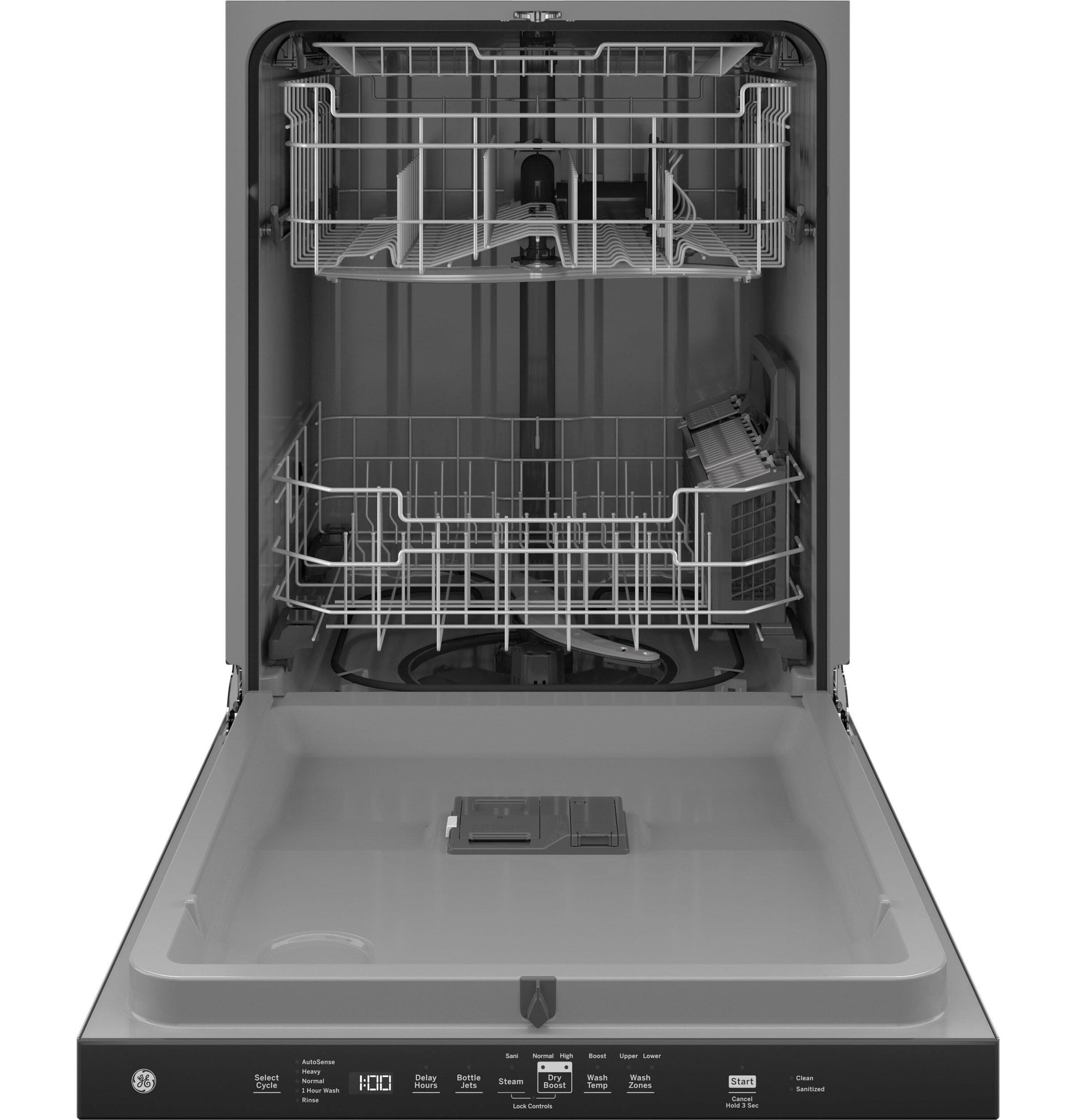 Ge Appliances GDP630PYRFS Ge® Top Control With Plastic Interior Dishwasher With Sanitize Cycle & Dry Boost