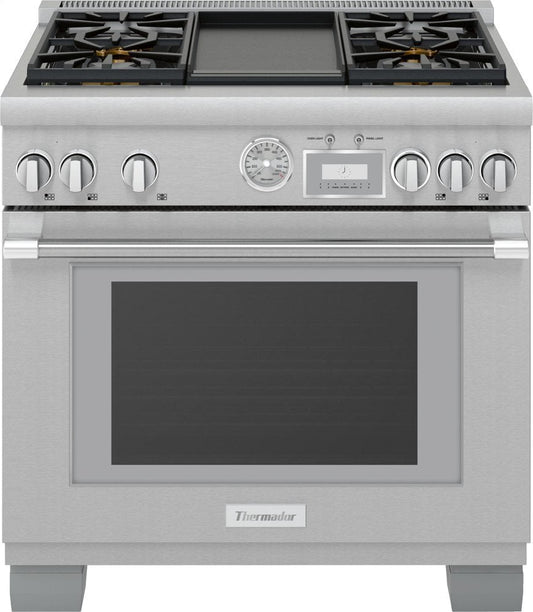 Thermador PRG364WDG 36-Inch Pro Grand® Commercial Depth Gas Range