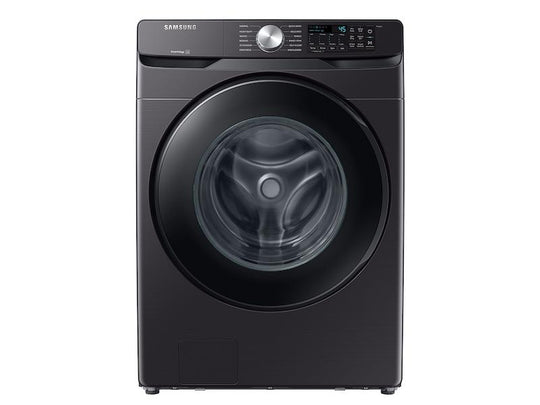 Samsung WF51CG8000AV 5.1 Cu. Ft. Extra-Large Capacity Smart Front Load Washer With Vibration Reduction Technology+ In Brushed Black