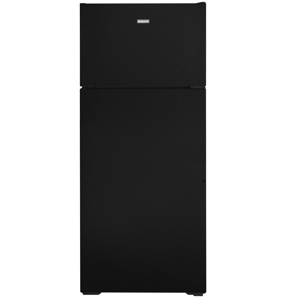 Hotpoint HPS18BTNRBB Hotpoint® 17.5 Cu. Ft. Recessed Handle Top-Freezer Refrigerator