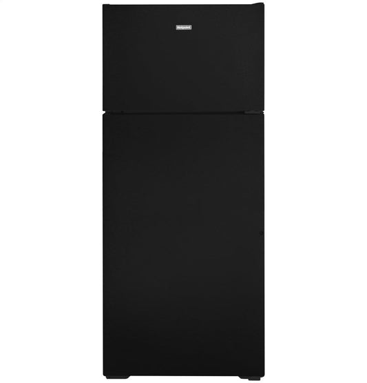 Hotpoint HPS18BTNRBB Hotpoint® 17.5 Cu. Ft. Recessed Handle Top-Freezer Refrigerator