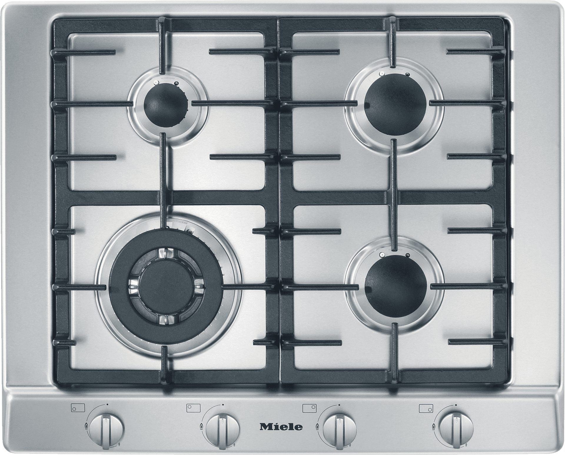 Miele KM2012G Km 2012 G - Gas Cooktop With A Mono Wok Burner For Special Applications.