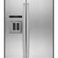 Kitchenaid KBSD606ESS 20.8 Cu Ft 36-Inch Width Built-In Side-By-Side Refrigerator With Printshield™ Finish - Stainless Steel With Printshield™ Finish