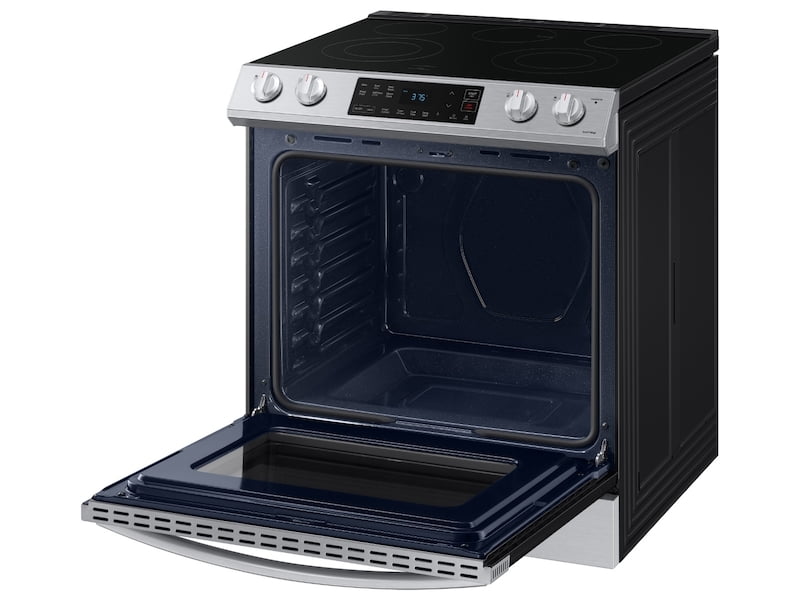 Samsung NE63T8111SS 6.3 Cu Ft. Front Control Slide-In Electric Range With Wi-Fi In Stainless Steel
