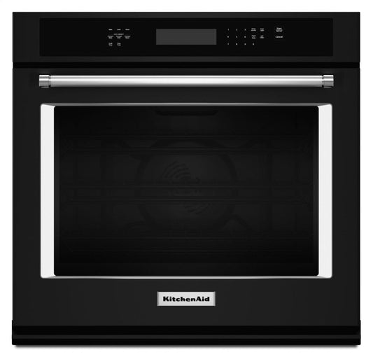 Kitchenaid KOSE500EBL 30" Single Wall Oven With Even-Heat™ True Convection - Black
