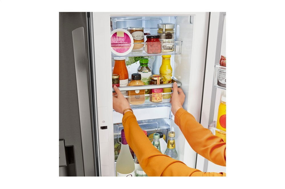 Lg LRFDS3016D 30 Cu. Ft. Smart Wi-Fi Enabled Door-In-Door® Refrigerator With Craft Ice™ Maker