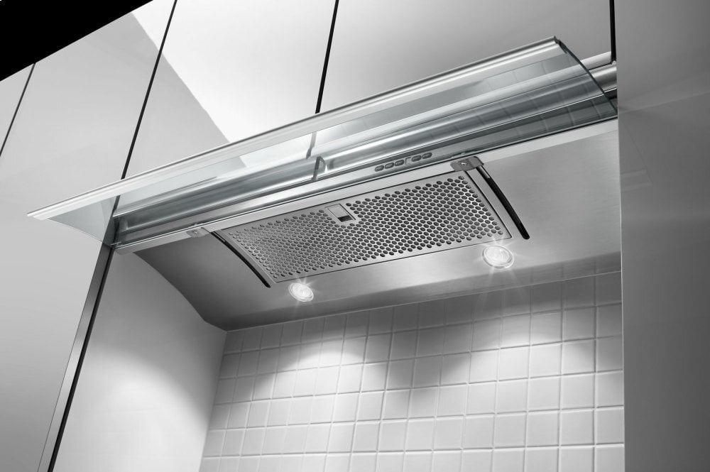 Kitchenaid KXU2836JSS 36" Slide-Out Hood - Heritage Stainless Steel