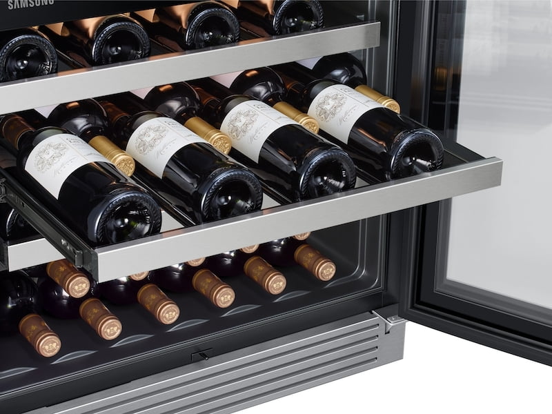Samsung RW51TS338SR 51-Bottle Capacity Wine Cooler In Stainless Steel