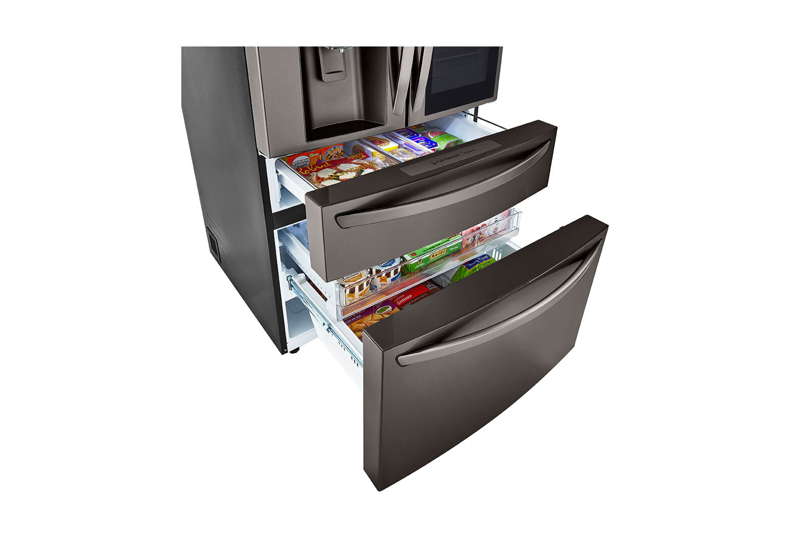 Lg LRMVC2306D 23 Cu. Ft. Smart Wi-Fi Enabled Instaview™ Door-In-Door® Counter-Depth Refrigerator With Craft Ice™ Maker