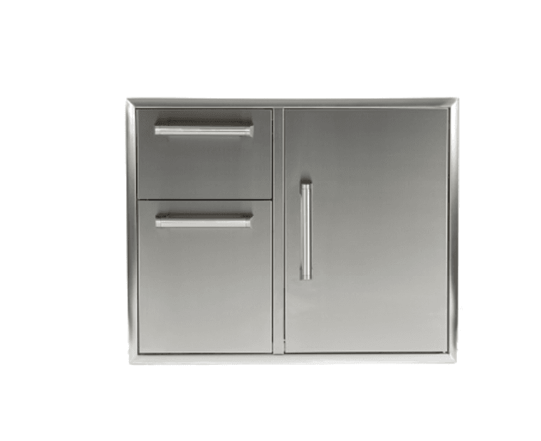 Coyote CCD2DC31 31" Combination Storage: Door And Drawers Cabinet
