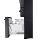 Samsung RF30KMEDBSG 30 Cu. Ft. 4-Door French Door Refrigerator In Black Stainless Steel