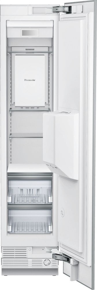 Thermador T18ID900RP 18-Inch Built-In Panel Ready Freezer Column With Ice & Water Dispenser,Right Side Door Swing
