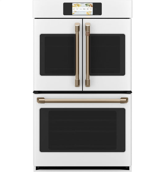 Cafe CTD90FP4NW2 Café Professional Series 30" Smart Built-In Convection French-Door Double Wall Oven