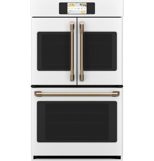 Cafe CTD90FP4NW2 Café Professional Series 30" Smart Built-In Convection French-Door Double Wall Oven