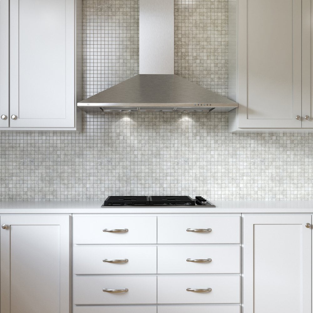 Xo Appliance XOB30S 600 Cfm 30" Italian Made Wall Mount Chimney Range Hood Stainless