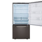 Lg LRDCS2603D 26 Cu. Ft. Bottom Freezer Refrigerator
