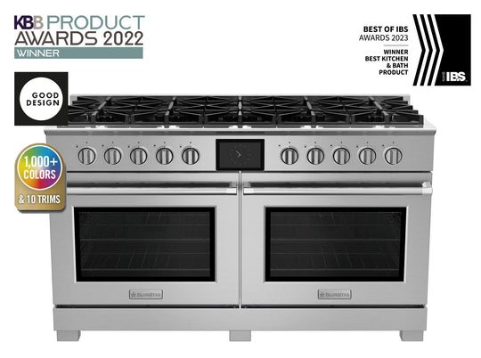 Bluestar BSDF6010B 60" Dual Fuel Range