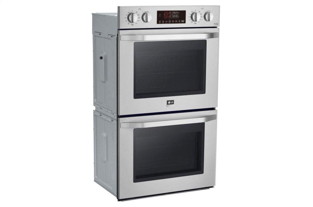 Lg LSWD307ST Lg Studio 4.7 Cu. Ft. Smart Wi-Fi Enabled Double Built-In Wall Oven