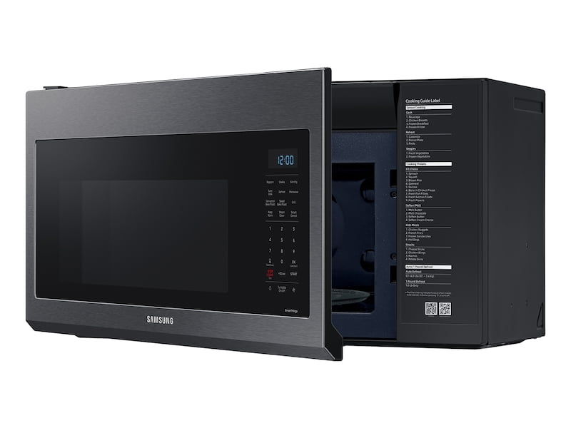 Samsung MC17T8000CG 1.7 Cu. Ft. Over-The-Range Microwave With Convection And Slim Fry&#8482; In Black Stainless Steel