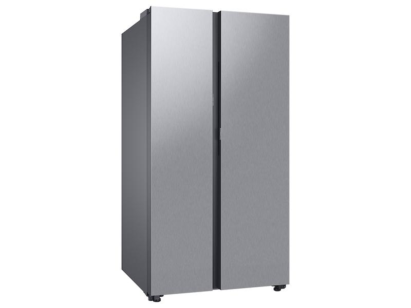 Samsung RS28CB7600QL Bespoke Side-By-Side 28 Cu. Ft. Refrigerator With Beverage Center™ In Stainless Steel