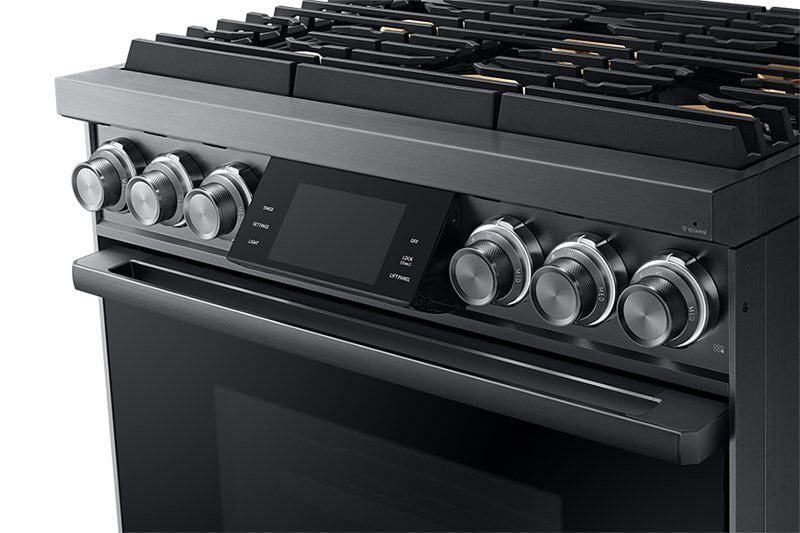 Dacor DOP36M96GLM 36" Pro Gas Range, Graphite Stainless Steel, Natural Gas