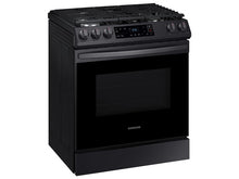 Samsung NX60T8111SG 6.0 Cu. Ft. Front Control Slide-In Gas Range With Wi-Fi In Black Stainless Steel