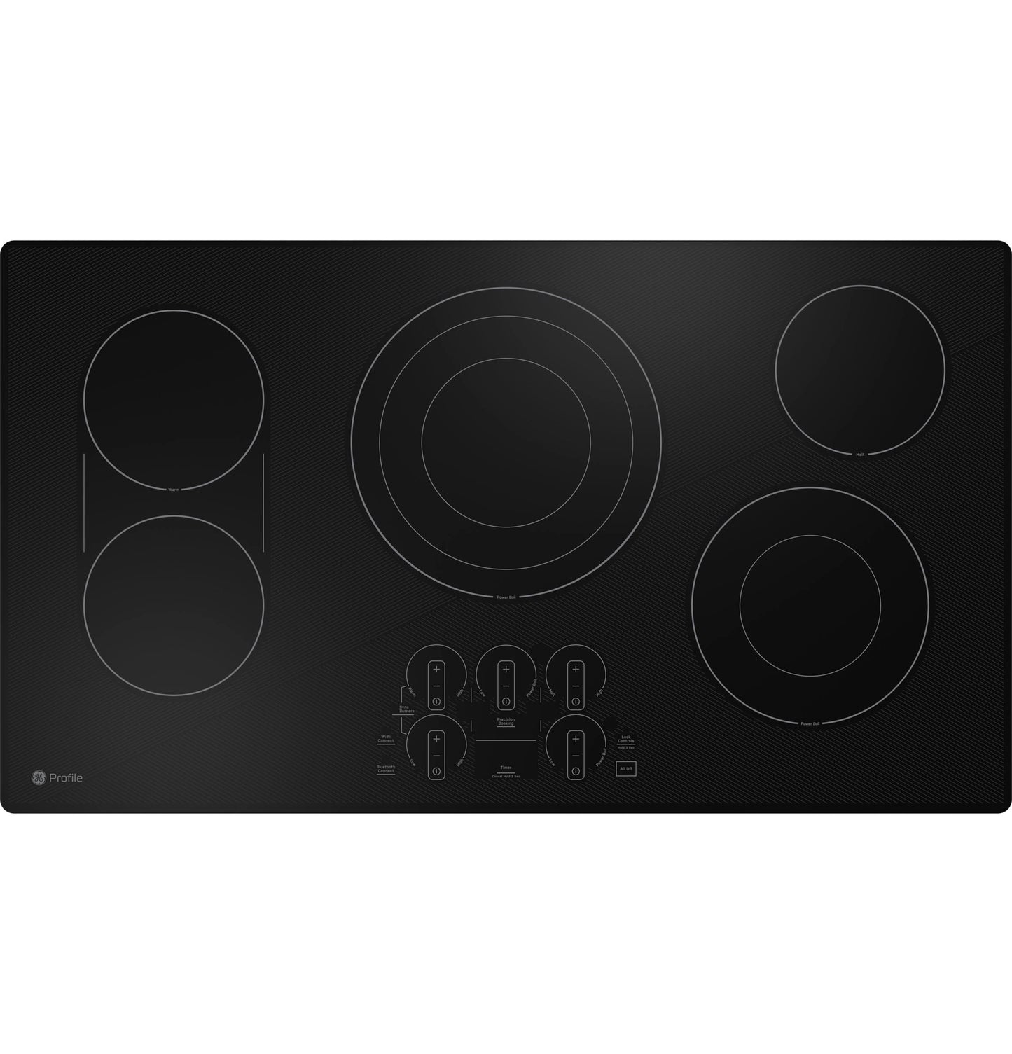 Ge Appliances PEP7036DTBB Ge Profile™ 36" Built-In Touch Control Electric Cooktop
