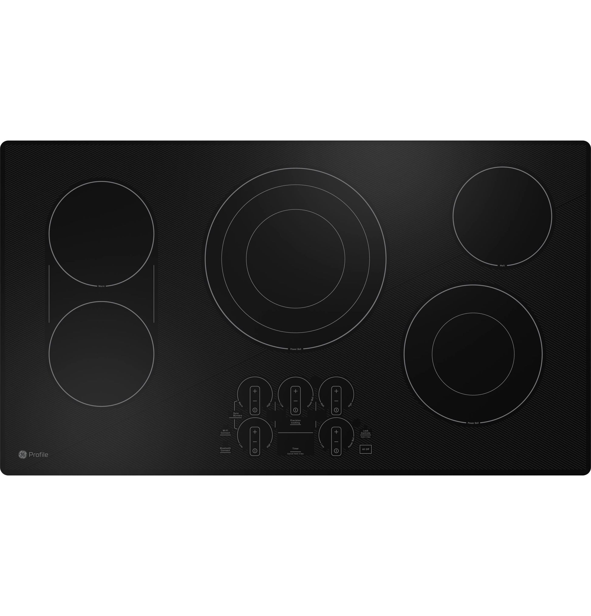 Ge Appliances PEP7036DTBB Ge Profile™ 36" Built-In Touch Control Electric Cooktop