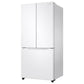 Samsung RF18A5101WW 18 Cu. Ft. Smart Counter Depth 3-Door French Door Refrigerator In White