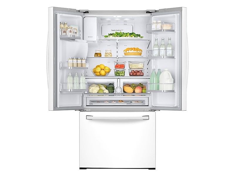 Samsung RF26J7500WW 26 Cu. Ft. 3-Door French Door Refrigerator With Coolselect Pantry™ In White