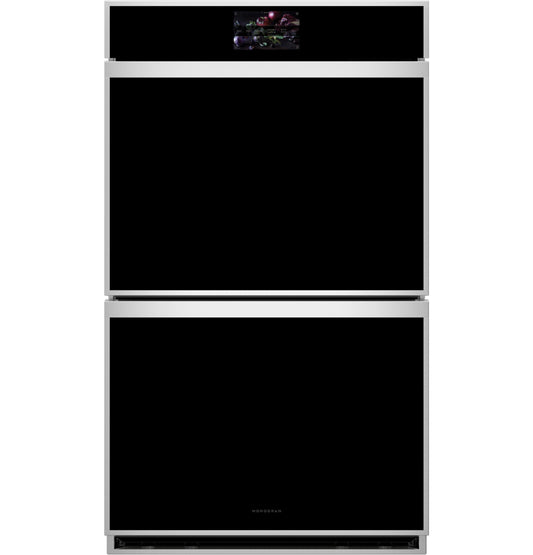 Monogram ZTDX1DSSNSS Monogram 30" Smart Electric Convection Double Wall Oven Minimalist Collection