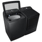Samsung WA51A5505AV 5.1 Cu. Ft. Smart Top Load Washer With Activewave™ Agitator And Super Speed Wash In Brushed Black