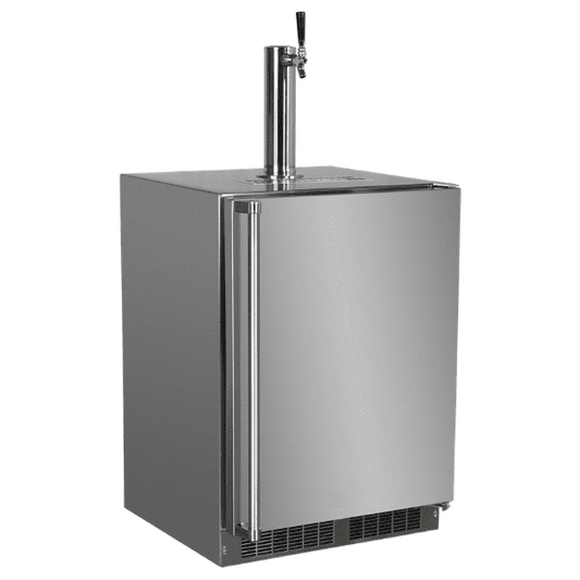 Marvel MOKR124SS31A 24-In Outdoor Built-In Dispenser For Beer, Wine Or Draft Beverages With Door Style - Stainless Steel