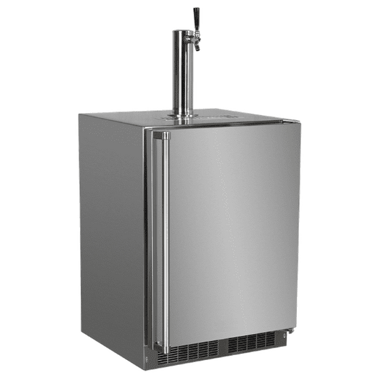 Marvel MOKR124SS31A 24-In Outdoor Built-In Dispenser For Beer, Wine Or Draft Beverages With Door Style - Stainless Steel