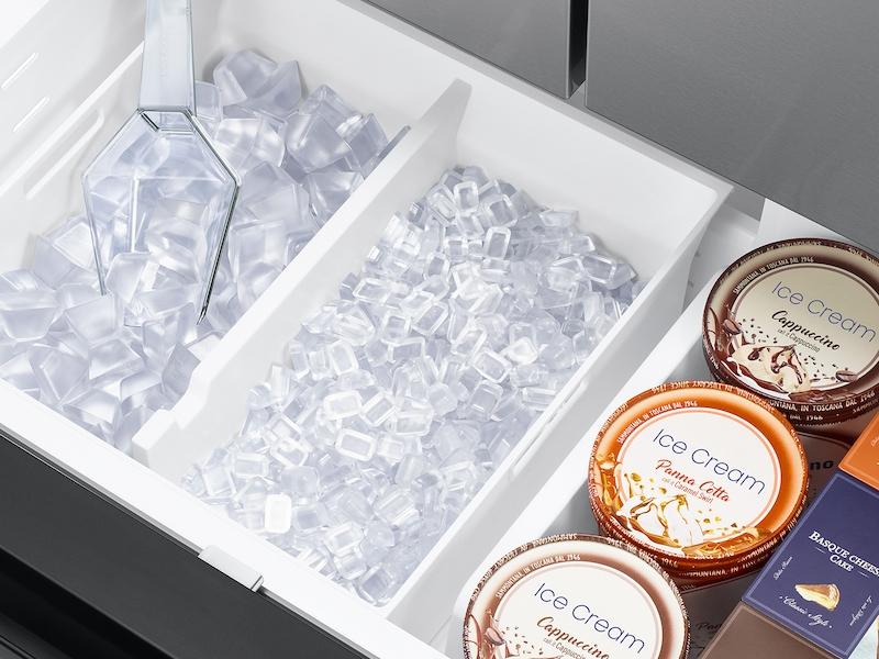 Samsung RF27CG5100SR 27 Cu. Ft. Mega Capacity Counter Depth 3-Door French Door Refrigerator With Dual Auto Ice Maker In Stainless Steel