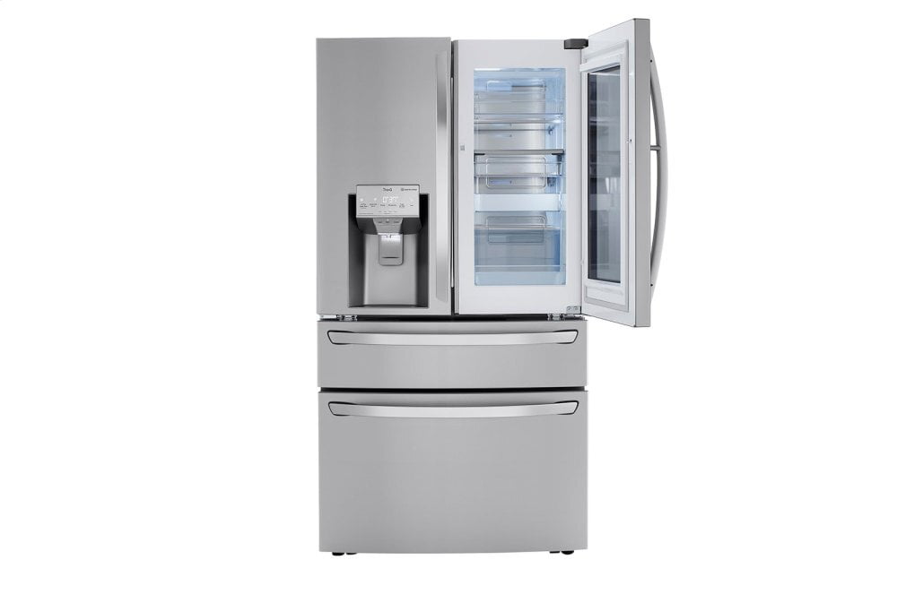 Lg LRMVS3006S 30 Cu. Ft. Smart Wi-Fi Enabled Instaview™ Door-In-Door® Refrigerator With Craft Ice™ Maker