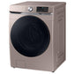 Samsung WF45B6300AC 4.5 Cu. Ft. Large Capacity Smart Front Load Washer With Super Speed Wash In Champagne