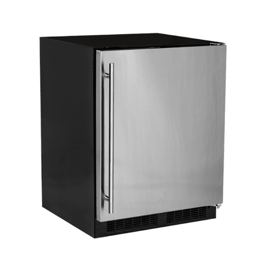 Marvel MARE224SS41A 24-In Low Profile Built-In Refrigerator With Maxstore Bin And Door Storage With Door Style - Stainless Steel, Door Swing - Right